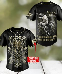 Machine Head – SLAUGHTER THE MARTYR Custom Baseball Jersey