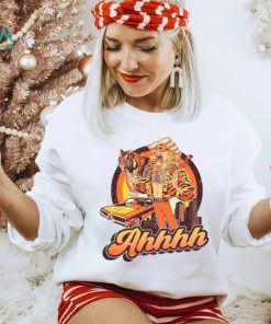 Macho Man tiger and car ahhh skyline vintage shirt