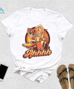 Macho Man tiger and car ahhh skyline vintage shirt