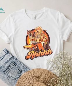 Macho Man tiger and car ahhh skyline vintage shirt