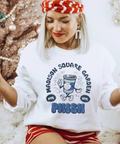 Madison Square Garden SpoIled Greek Coffee Cup NYE Run shirt