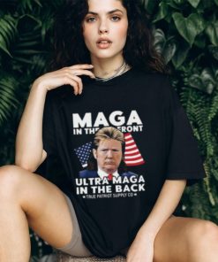 Maga In The Front Ultra Maga In The Back Mullet Trump Shirt