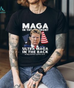 Maga In The Front Ultra Maga In The Back Mullet Trump Shirt