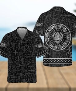 Magic Viking Symbol Hawaiian Shirt