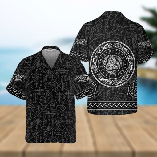 Magic Viking Symbol Hawaiian Shirt