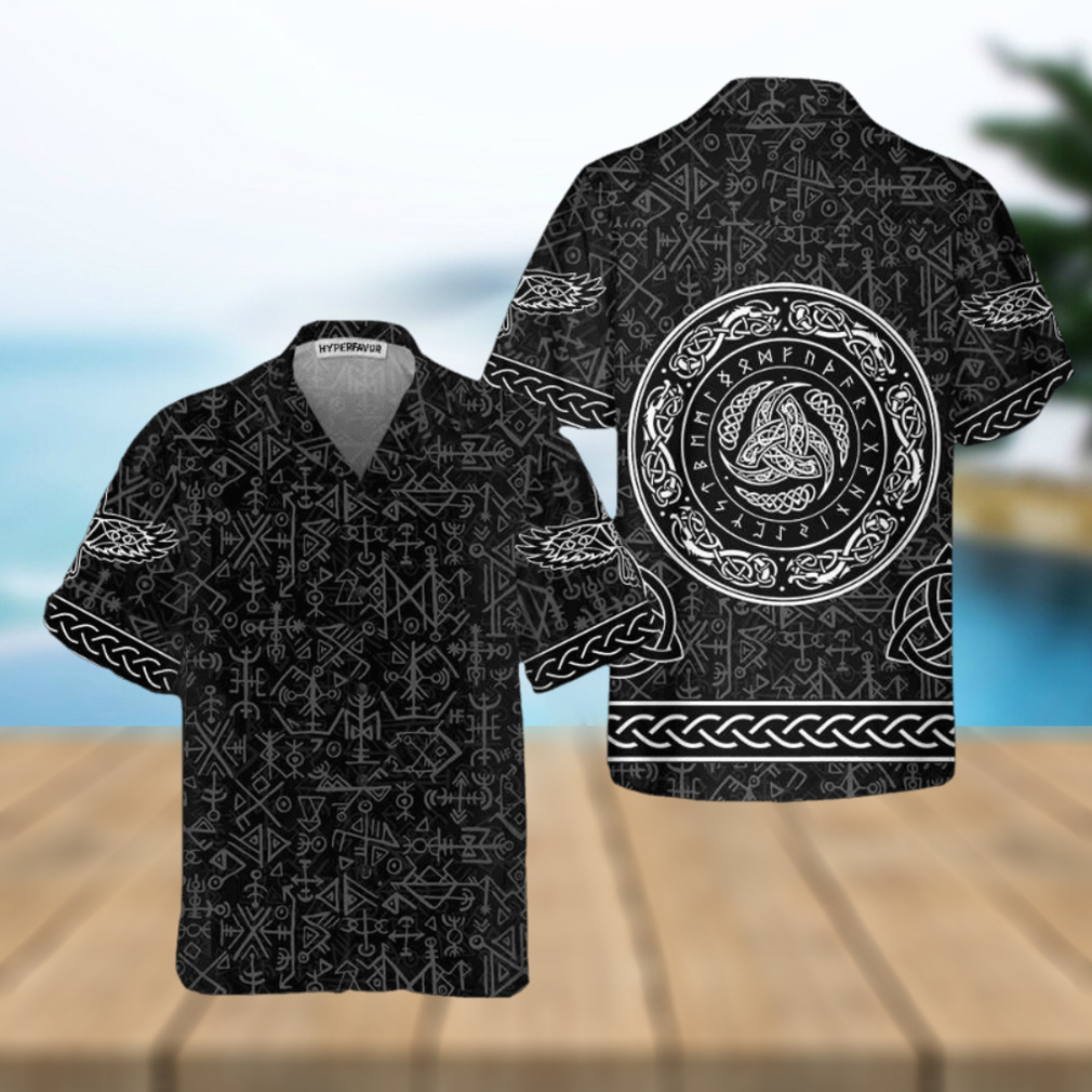 Magic Viking Symbol Hawaiian Shirt Magic Viking Symbol Hawaiian Shirt