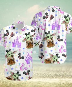 Magical Mischief Baby Yoda Disney Hawaiian Shirt Collection