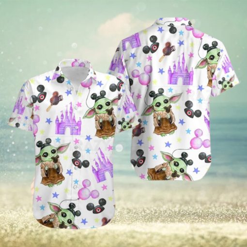 Magical Mischief Baby Yoda Disney Hawaiian Shirt Collection