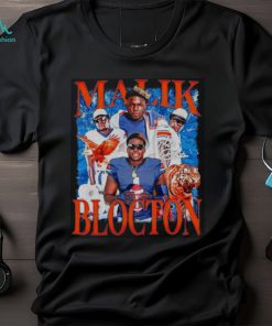 Malik Blocton Auburn Tigers football graphic poster shirt