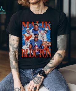 Malik Blocton Auburn Tigers football graphic poster shirt