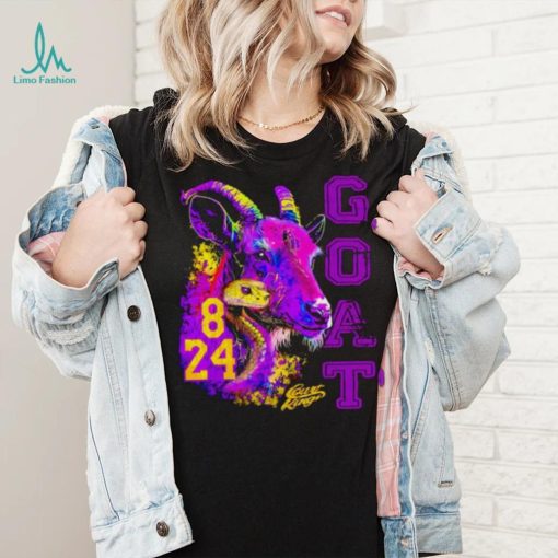 Mamba 8 and goat 24 year of the Goat shirt