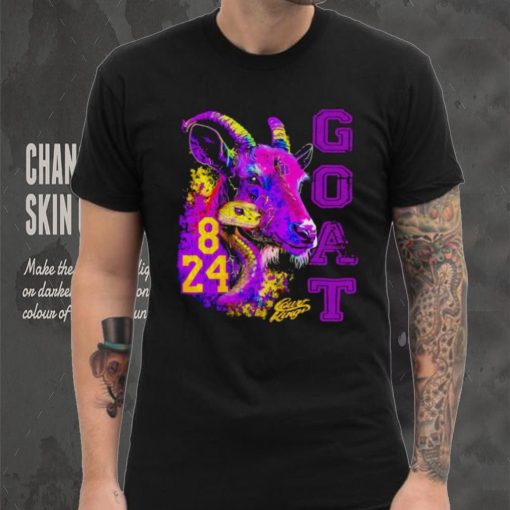 Mamba 8 and goat 24 year of the Goat shirt