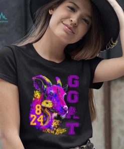 Mamba 8 and goat 24 year of the Goat shirt