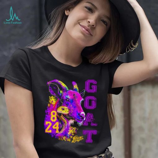Mamba 8 and goat 24 year of the Goat shirt