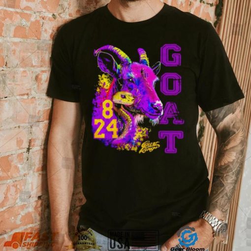 Mamba 8 and goat 24 year of the Goat shirt
