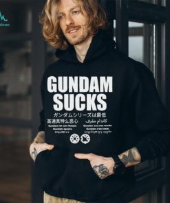 Manly Battleships Gundam Sucks 11 Languages Edition Parody T Shirts