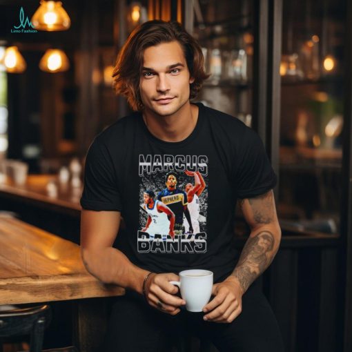 Marcus Banks basketball vintage shirt