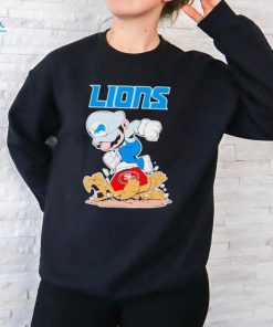 Mario Lions Stomps On San Francisco 49ers shirt