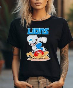 Mario Lions Stomps On San Francisco 49ers shirt