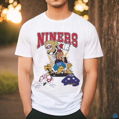 Mario Niners Stomps On Lions Chiefs Ravens Shirt