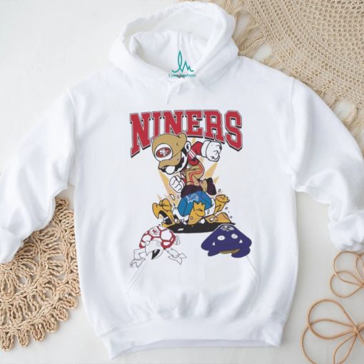 Mario Niners Stomps On Lions Chiefs Ravens Shirt