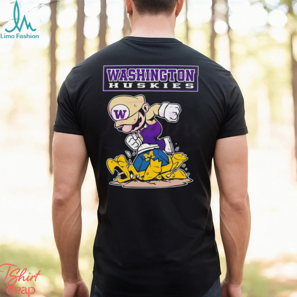 Mario Washington Huskies Stomp On Michigan 2024 Shirt Mario Washington Huskies Stomp On Michigan 2024 Shirt