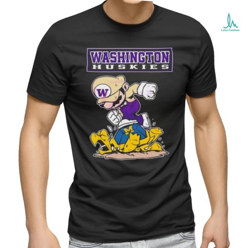 Mario Washington Huskies Stomp On Michigan Wolverines Shirt