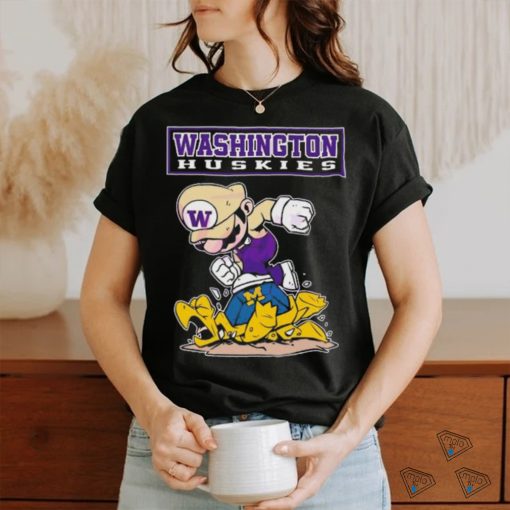 Mario Washington Huskies Stomp On Michigan Wolverines Shirt