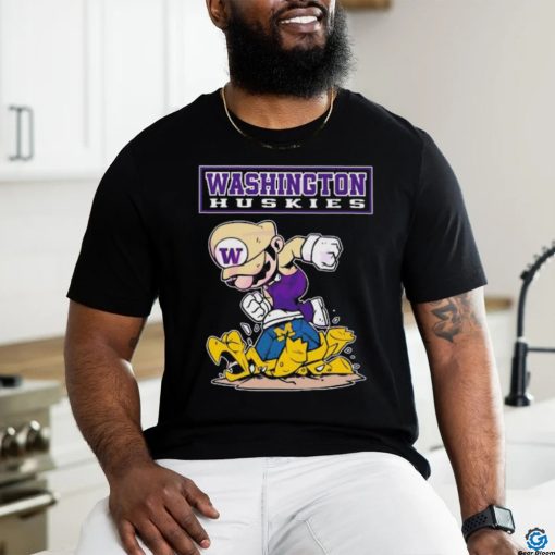 Mario Washington Huskies Stomp On Michigan Wolverines Shirt