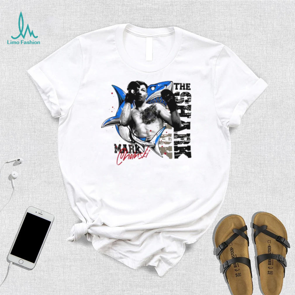Mark Choinski the shark dark logo retro shirt Mark Choinski the shark dark logo retro shirt