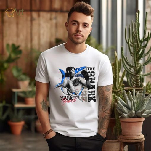 Mark Choinski the shark dark logo retro shirt