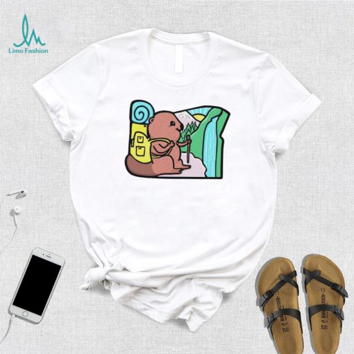 Marmota oregon hiking beaver shirt