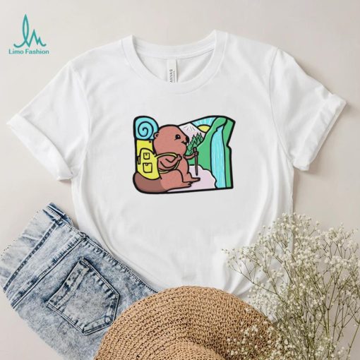 Marmota oregon hiking beaver shirt