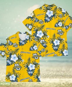 Marquette Golden Eagles Sport Tropical 3D Hawaiian Shirt For Fans Men And Women Gift