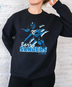 Marshall Mathers Wearing Barry Sanders Lions Shirt