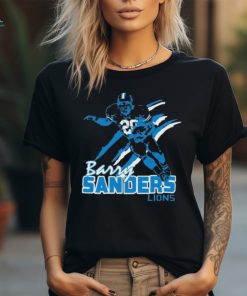 Marshall Mathers Wearing Barry Sanders Lions Shirt