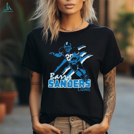 Marshall Mathers Wearing Barry Sanders Lions Shirt