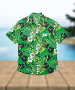 Marshall Thundering Herd Floral Hawaiian Shirt