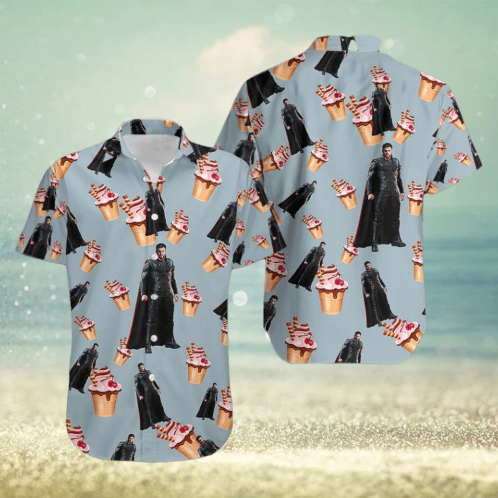 Marvel Avengers Clothes Spooky Hawaiian Shirt Chocolate Ice Cream Marvel Avengers Clothes Spooky Hawaiian Shirt Chocolate Ice Cream