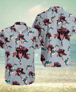 Marvel Avengers Clothing Wanda Maximoff Hawaiian Shirts For Sale Miami Dolphins Nfl