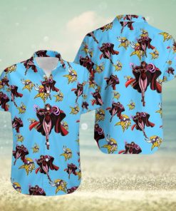 Marvel Avengers Clothing Wanda Maximoff Matching Family Hawaiian Shirts Minnesota Vikings