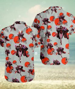 Marvel Avengers Costumes Wanda Maximoff Luxury Hawaiian Shirts Cleveland Browns