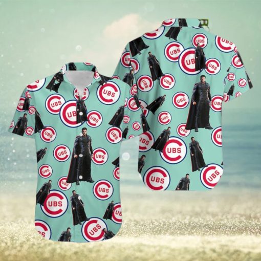 Marvel Avengers Edge Game Hawaiian Shirt With Suit Chicago Cubs