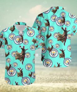 Marvel Avengers Edge Game Vision Cute Hawaiian Shirts Manchester City