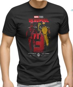Marvel Studios Deadpool Ryan Reynolds Hugh Jackman Shirt