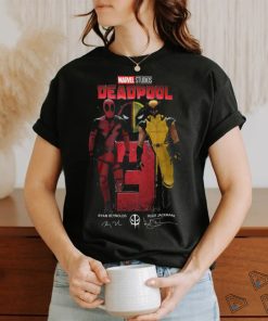 Marvel Studios Deadpool Ryan Reynolds Hugh Jackman Shirt