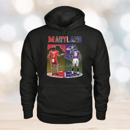 Maryland Tagovailoa And Baltimore Ravens Jackson T Shirt