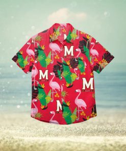 Maryland Terrapins Floral Hawaiian Shirt