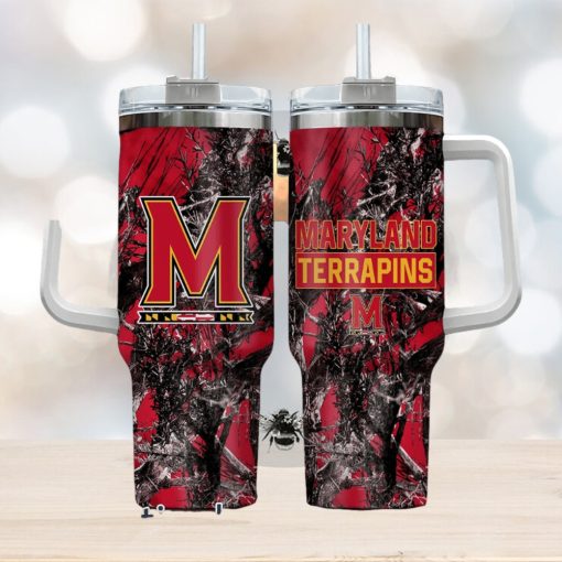 Maryland Terrapins Realtree Hunting 40oz Tumbler