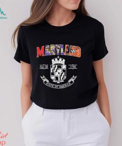 Maryland apr 28 1788 state of America T shirt